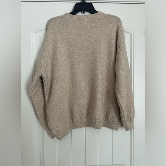 Plus Size Pearl Jewel Sweater - Picture 5 of 5